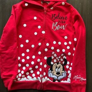 Girls Disney Minnie sweater